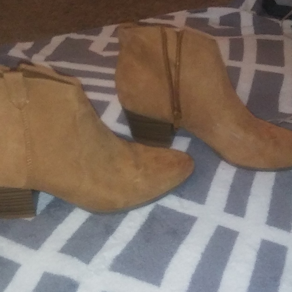 Brown ankle boots